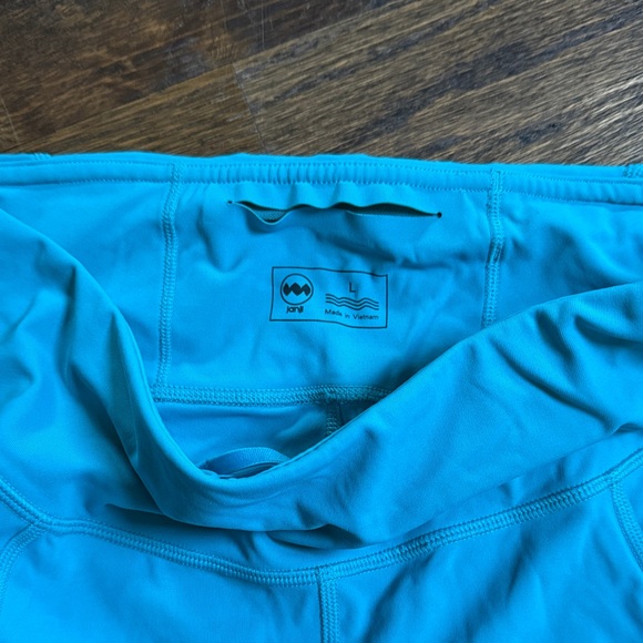 Janji Women's Teal Athletic Shorts - Picture 2 of 3